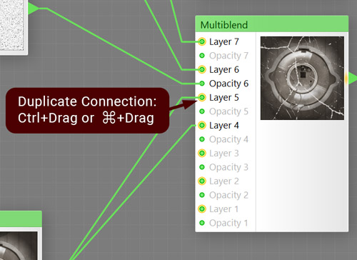 Duplicating Connections