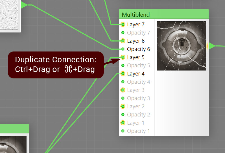 Duplicating Connections