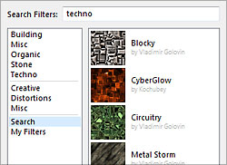 Instant Filter Search