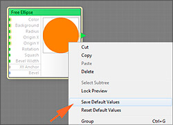 Default Component Values