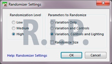 Old Randomization Settings