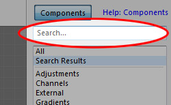 Instant Component Search