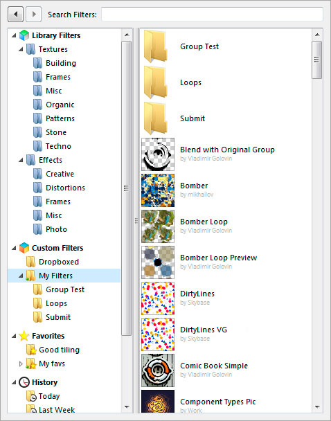 Filter Manager