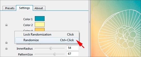 Randomizing Specific Parameters