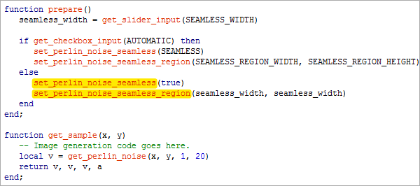 Seamless Perlin Script Example